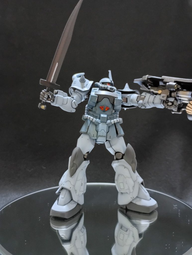 HGUC No.117 MS-07B-3 GOUF CUSTOM グフカスタム–2枚目/制作者：proshop_h
