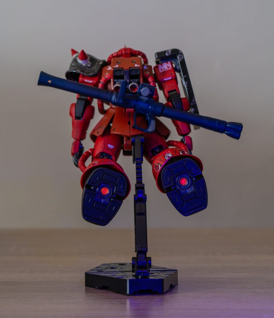 二作目。初めて自分で買ったMGシャア専用ザク–3枚目/制作者：mire