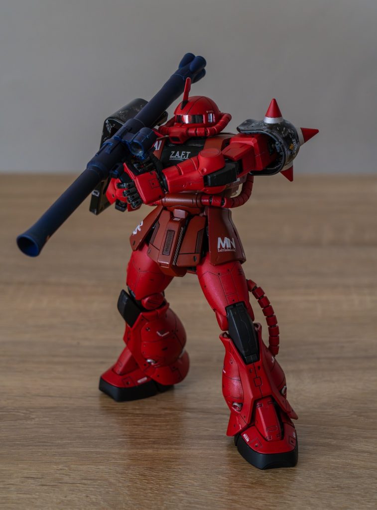 二作目。初めて自分で買ったMGシャア専用ザク–4枚目/制作者：mire