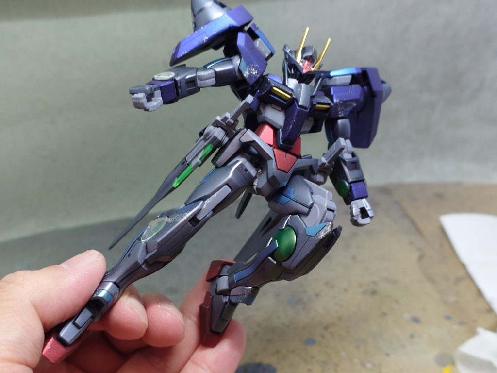 ダブルオーガンダム–2枚目/制作者：たーぼたーぼ