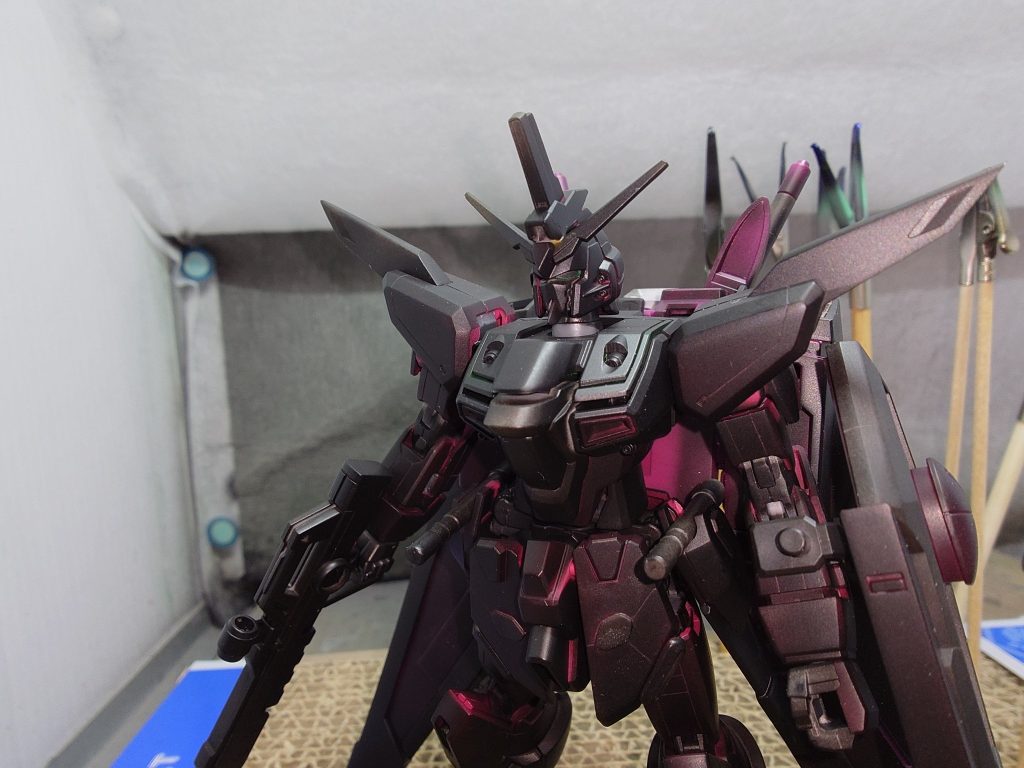 黒サフ塗った直後