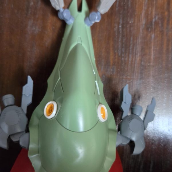 あれもこれもくっつけたいと妄想を形に落とし込んで、ミキシングが終わるとその後の作業(スジボリ、表面処理、塗装)が頭をよぎって少しづつ後悔し始める笑（4枚目）