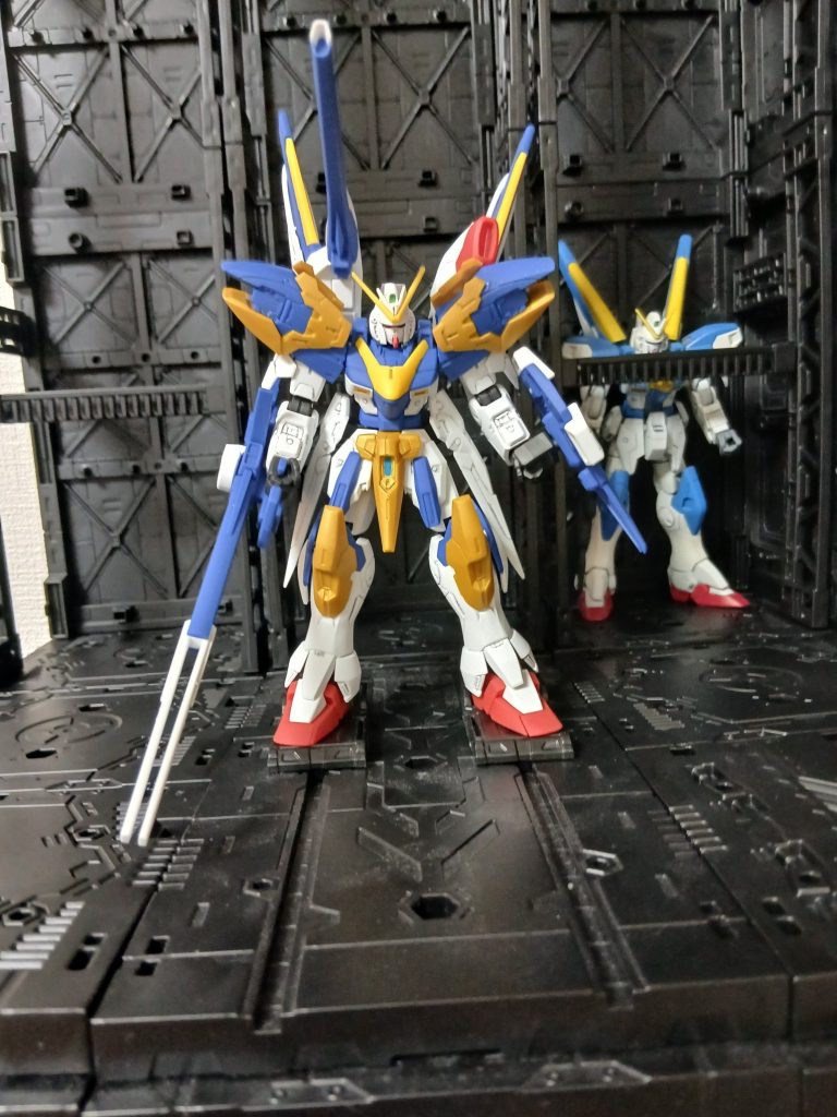 食玩Ｖ２アサルトバスターガンダムです