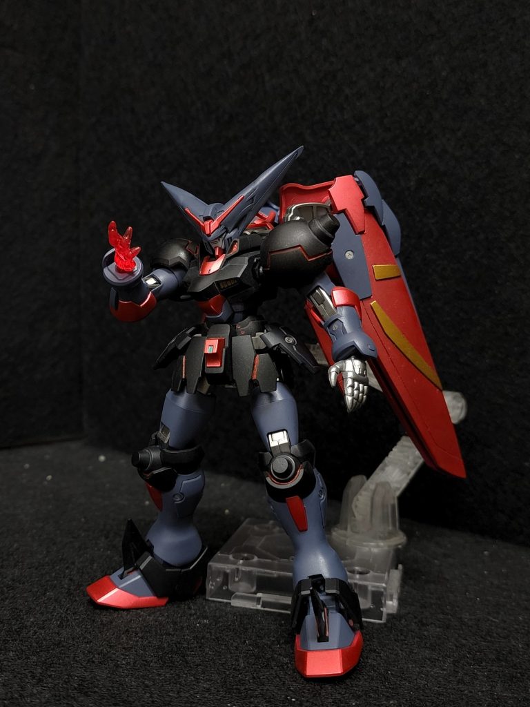 HGFC 1/144 GF13-001NHII 盟主高達 & 風雲再起 マスターガンダム Master Gundam–4枚目/制作者：@Matthew1544964
