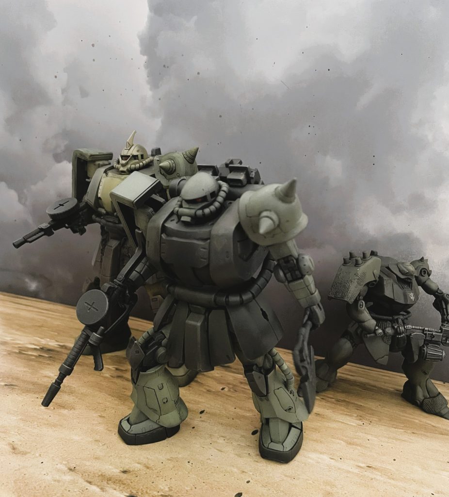 MS-06 ZAKU II ～MS戦記より～–9枚目/制作者：SH