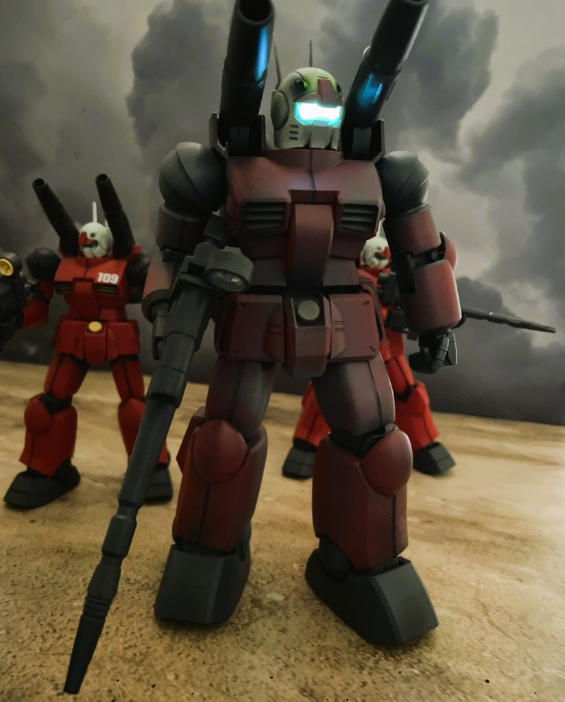 次回作、ガンキャノン部隊？を模索中です。