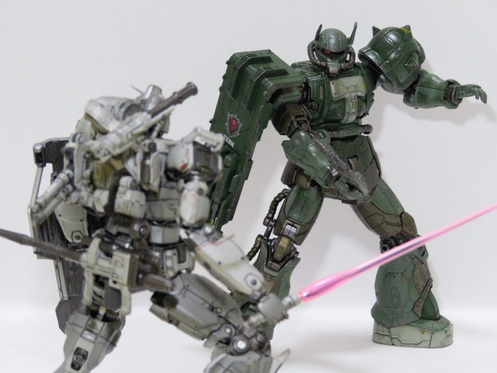 ガンダムEXと遭遇、戦闘開始！