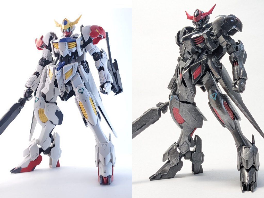 当時作った部分塗装版と比較ダークな感じに仕上がって満足です！