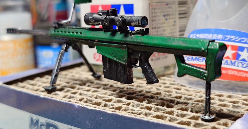 陸戦型ジム　対空狙撃銃システム実験（1枚目）