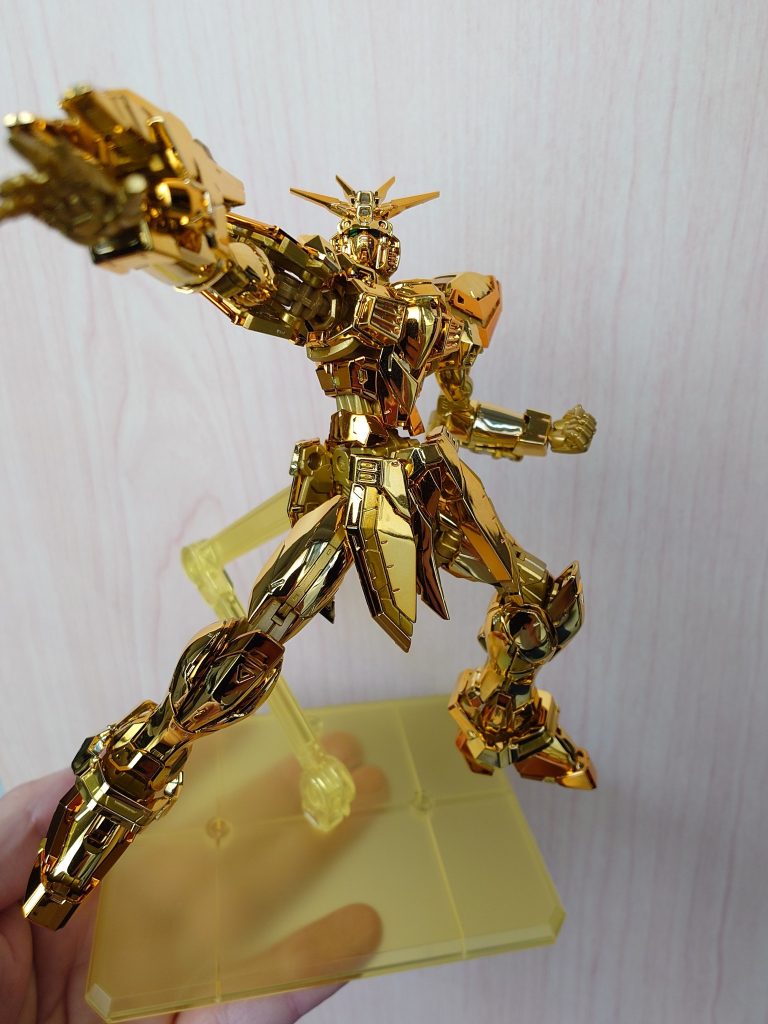 RGゴッドガンダムハイパーモード(ガンダムベース限定)–4枚目/制作者：プラビギナー
