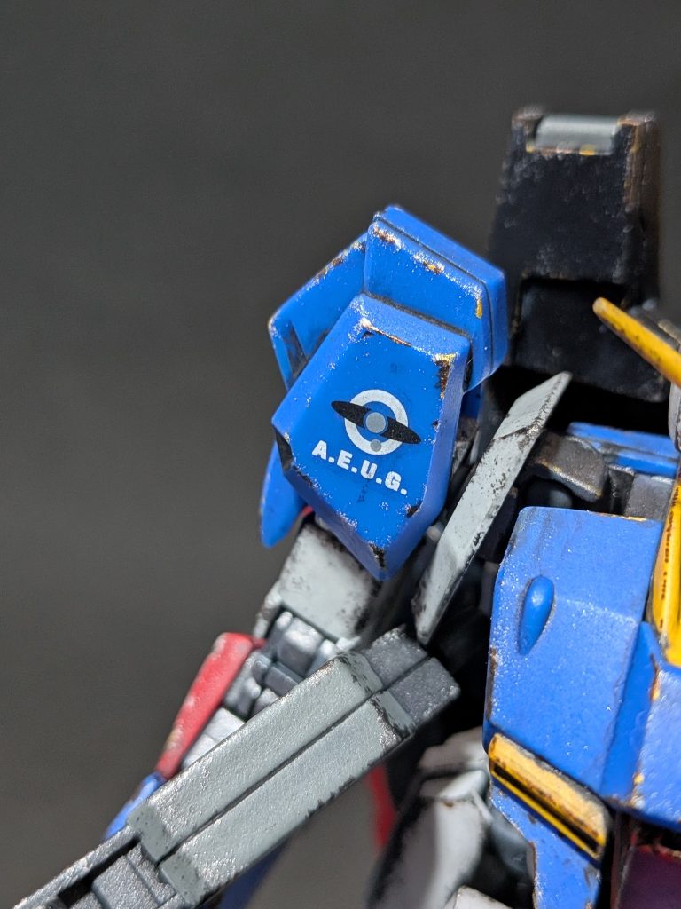 MSZ-006 Zガンダム（ルー・ルカ機）–9枚目/制作者：sakuya398