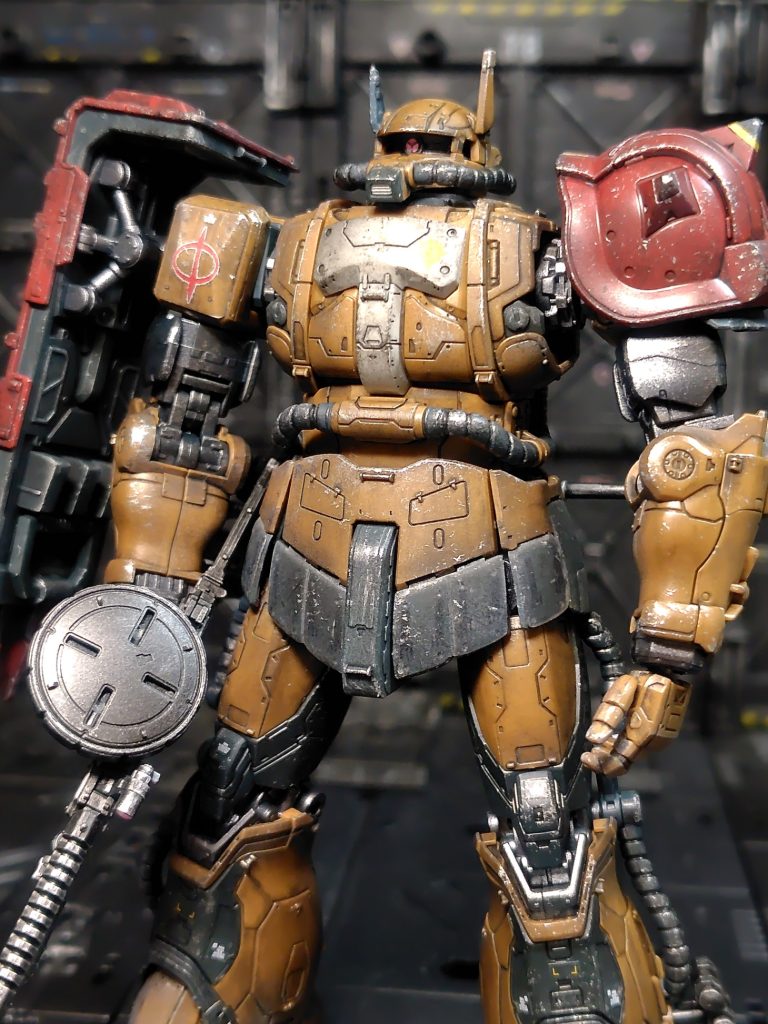HG ザクⅡF型 ソラリ機(復讐のレクイエム)–7枚目/制作者：りゅあり