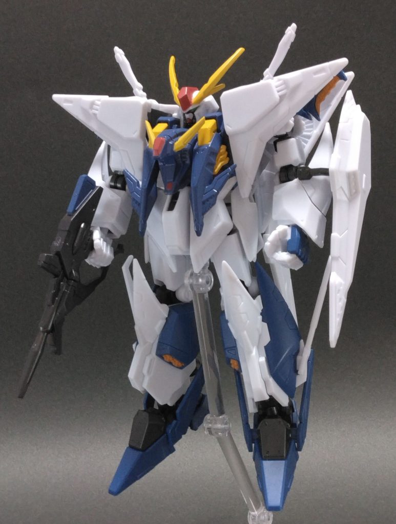 フライトフォームにするのが差し替えで面倒なのですよね…(gundam-kao5)