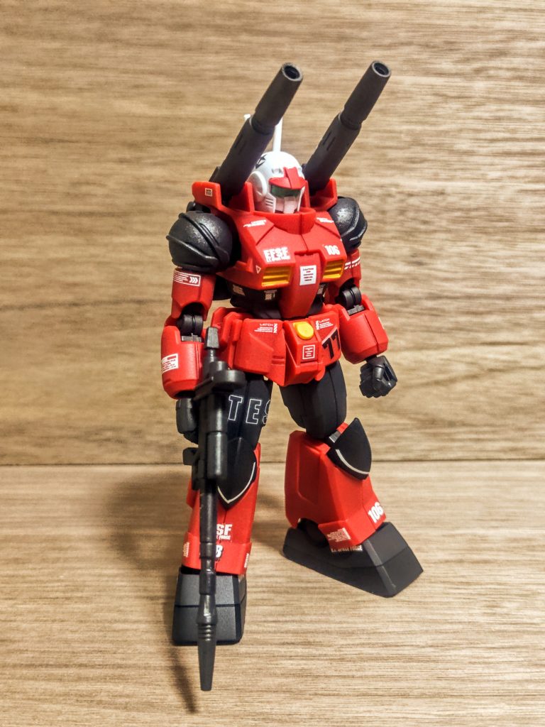 いつもの左右非対称カラーにしなかったのは、少しだけガンボーイ感を出せたらなと思ったり思わなかったり（笑）。少年感がある色だな、と思っています。もう少しプロトタイプカラー感があってもよかったかな。それだとオレンジになるんですかね？。「まぁ、まだまだあるから（笑）」いくらでも作れるぜっ。(買いすぎや（笑）、ハマリ過ぎっ)