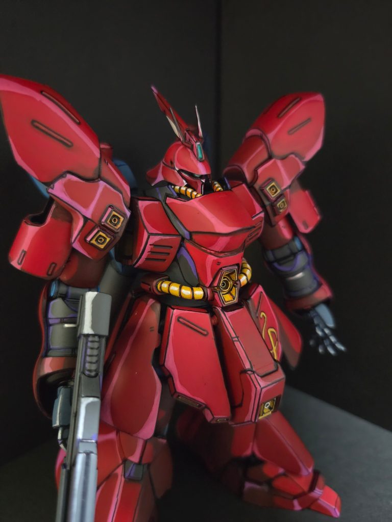 RGも入手しましたがパーツの多さに箱をとじました。(笑)　アニメ塗りで影色でディテールを塗り潰すのは忍びないですからHGでよいのです。(言い訳)