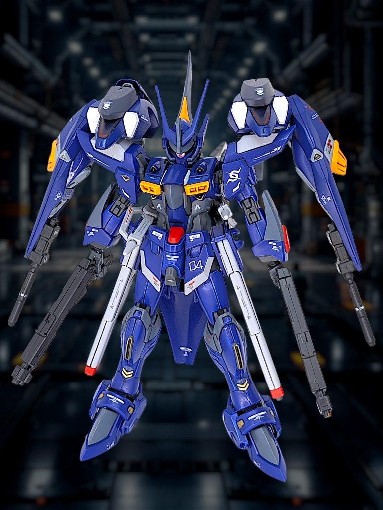 私にとってディープアームズは個人的にすごく思いで深いキットなのです(gundam-kao6)長らくガンプラという存在を忘れていた時に、再びガンプラの世界に戻るきっかけになったキットですし、ガンスタでの初投稿も青いシグーでした