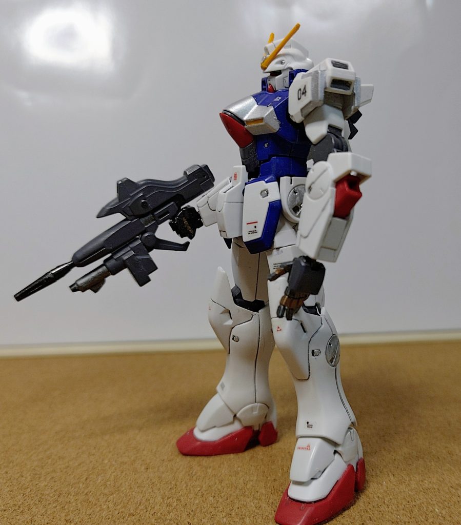 F91以降のガンダムは、やはりHGだと小さくて、物足りなさはありますね。∀ガンダムでまた18メートルサイズに戻ったのも納得です。