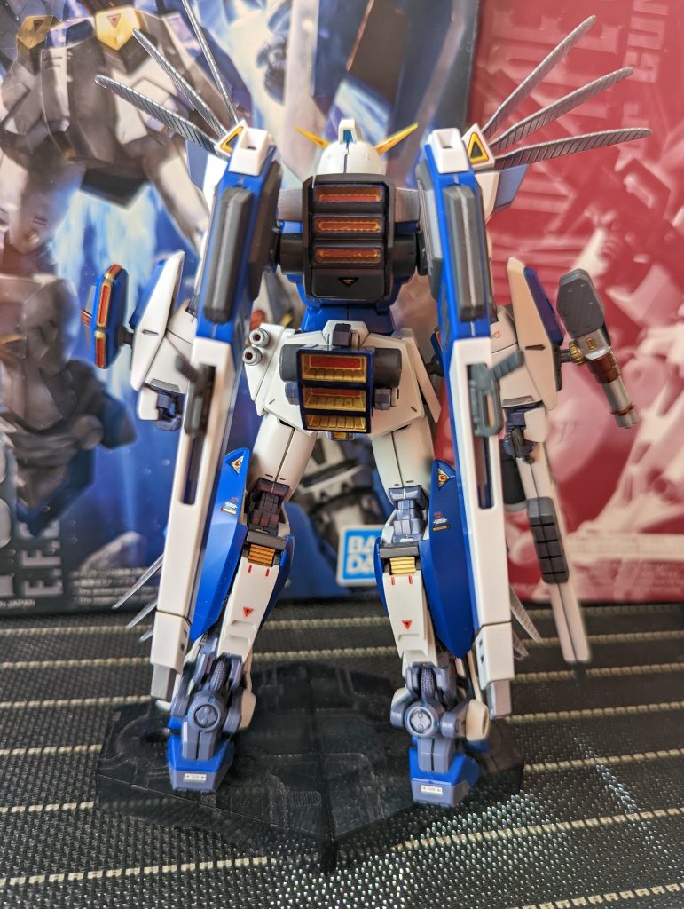 バックからパシャリ。部分塗装です。