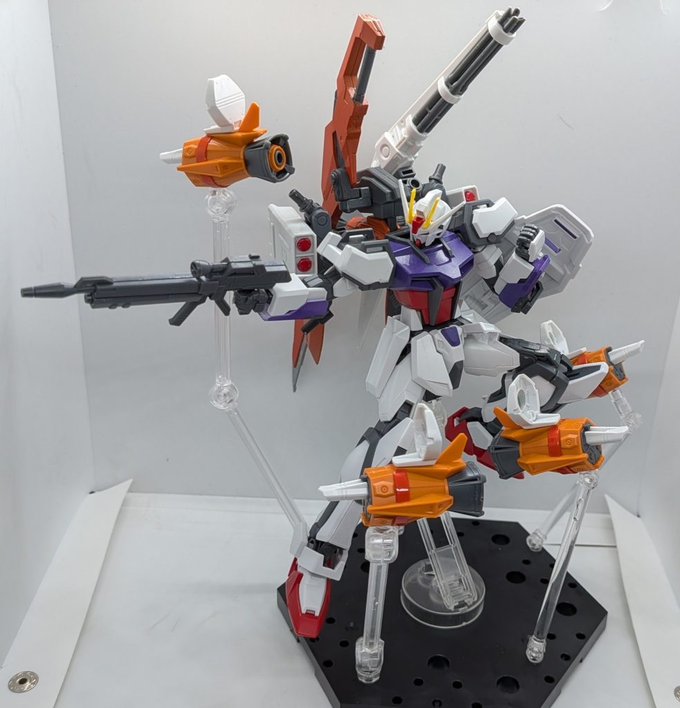 SEED撃ち。ガンバレルはMETAL BUILDのカラーを参考に。