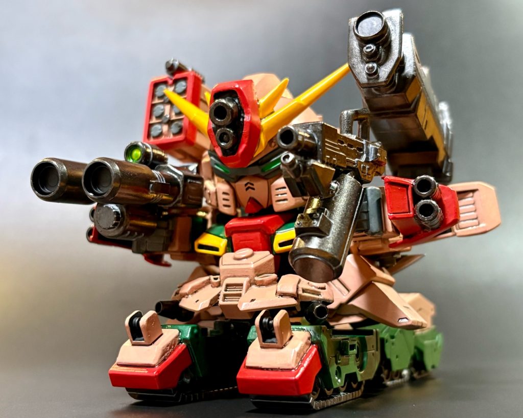 →俺を怒らせるなよ！！【 重戦車モード 】全火器一斉発射『メガデストロイヤー』が炸裂する！