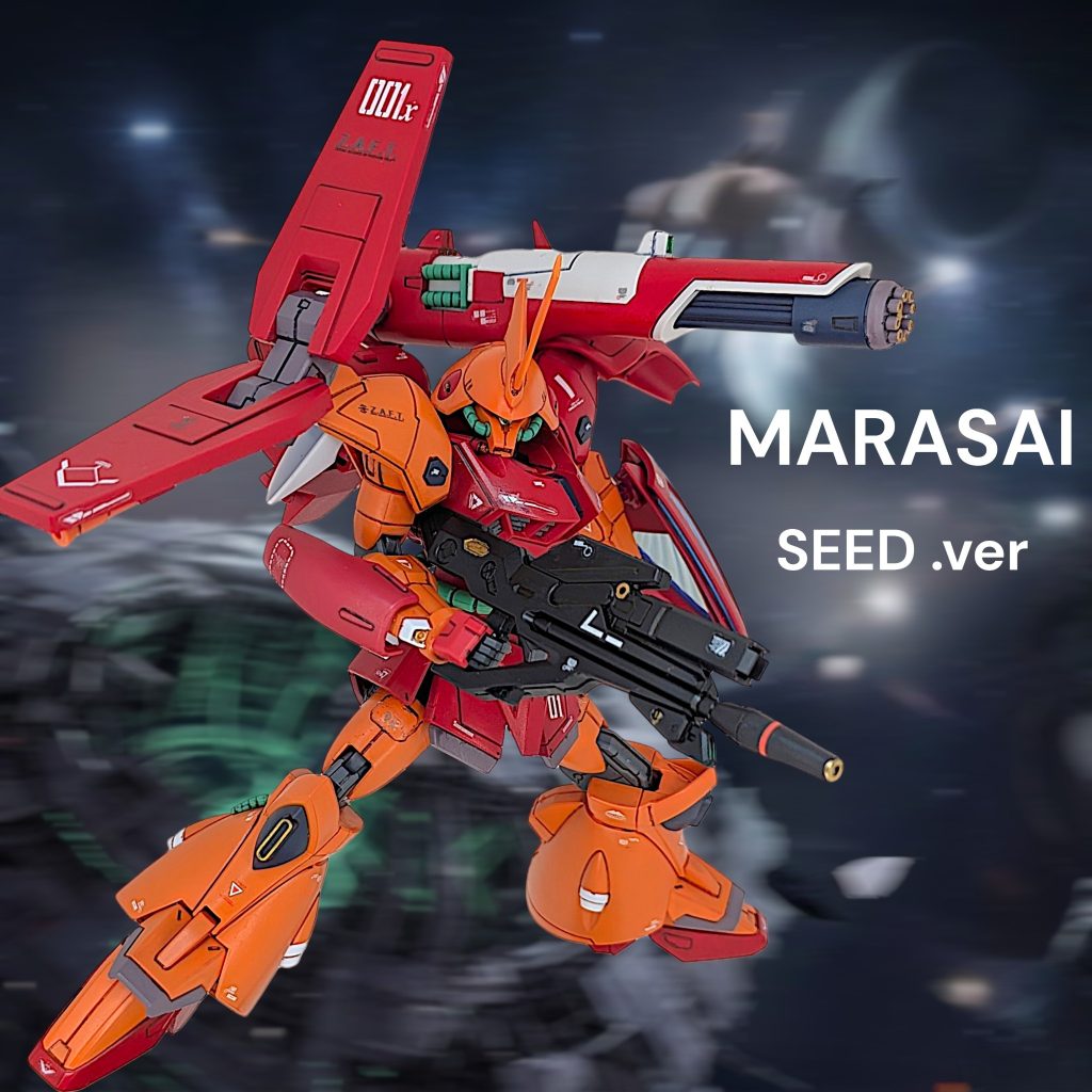 ということで、マラサイ(SEED ver)でした！すっかり秋ですね、皆様体調にお気をつけください今回もお目汚し失礼いたしました(gundam-kao8)