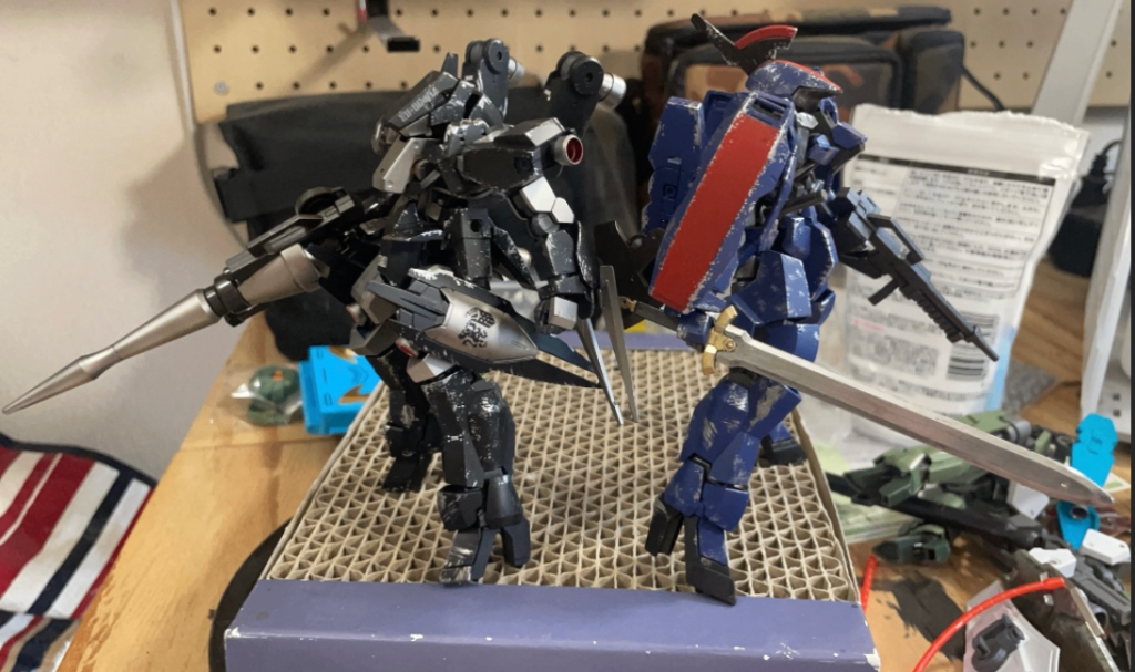 アルゴス機と並べるとこんな感じです