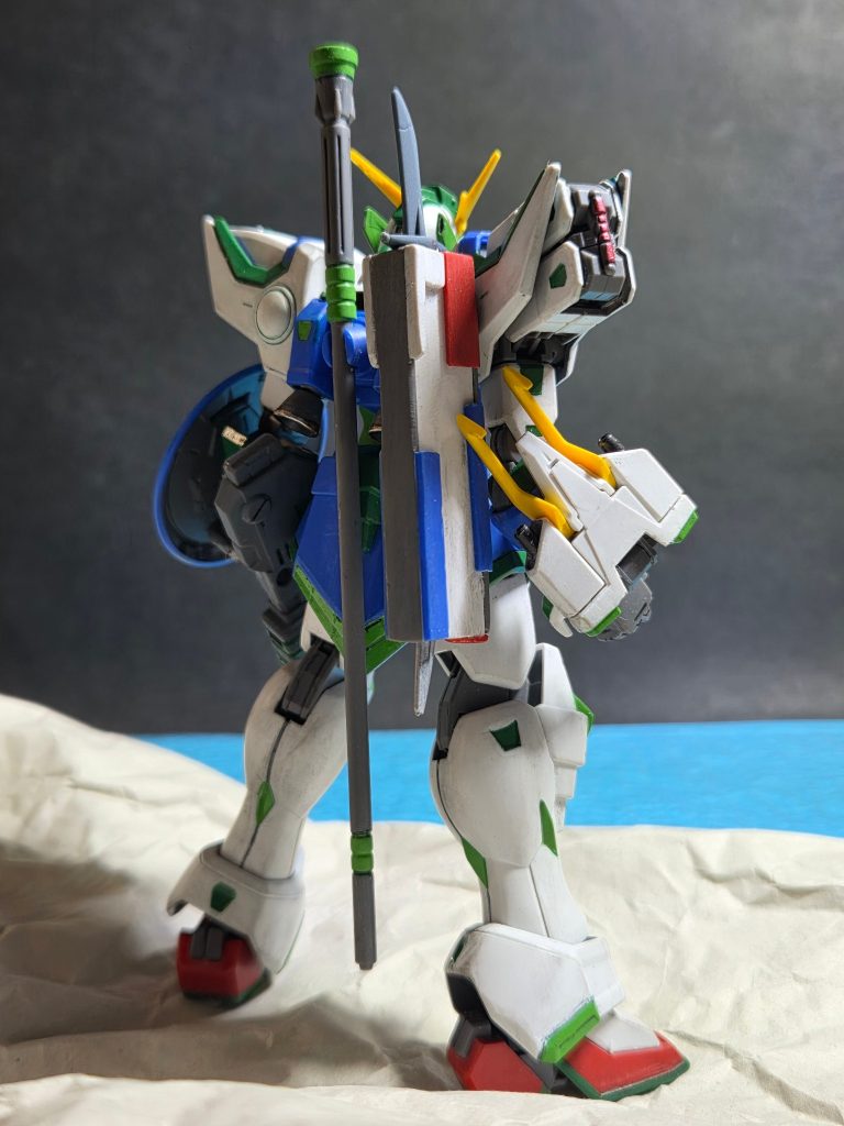 『正義』を騙るのが大好き張五飛くん(15)の乗機であるシェンロン ガンダム🐉コノ子にも、蛇足ウェポンをコサエテみました😚