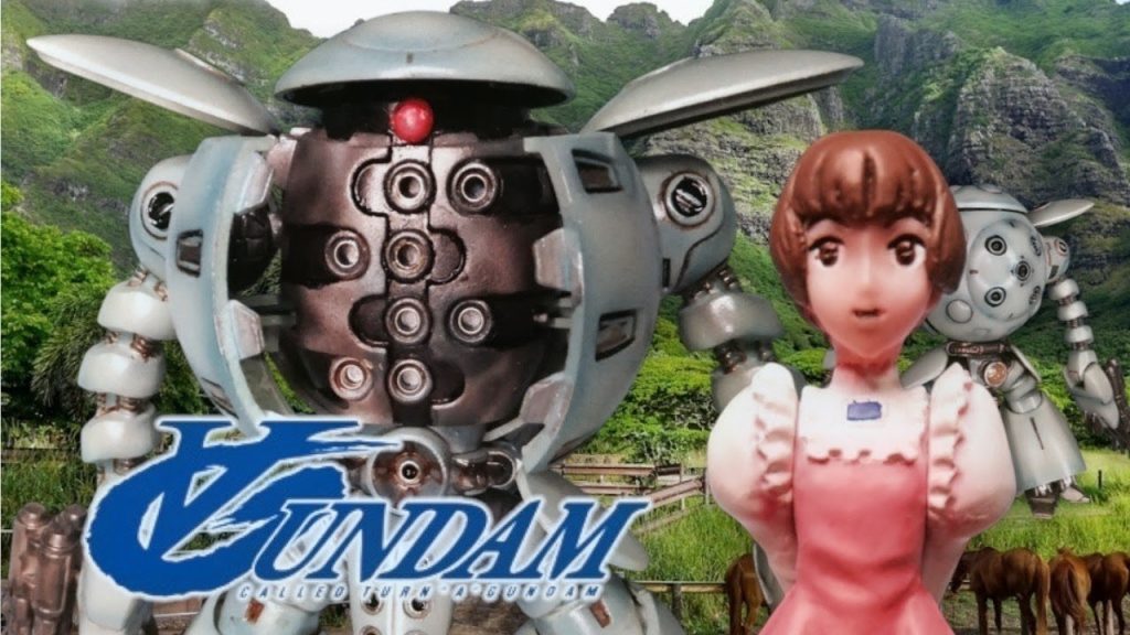 ターン∀ガンダムはＨＧＵＣでは無く旧キットとなります。どちらもまあまあの年代物なので経年劣化の修復がメインとなっています。