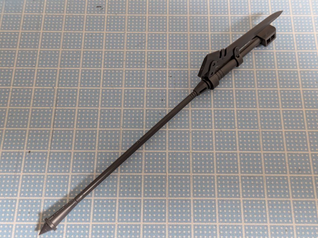 作品名：お目当てのウェポンユニット<p>GUNSTAに投稿されている作品に登場する機体を製作する為、KOTOBUKIYAさんの品揃えが良いお店に行って来ました。 恐らく、これに間違いないと思われるウェポンユニットを購入して仮組。これにビーム・サーベルを3本…  [&hellip;]</p>
