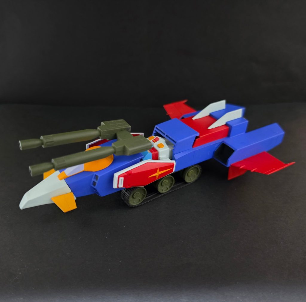 Gアーマーラストはやっぱりこれですね1/250とはいえこの長さは迫力ありますね。ただ各パーツの耐久度が怖くてしっかり組み付けできません…実際何個かパーツイカれたので修正してます…