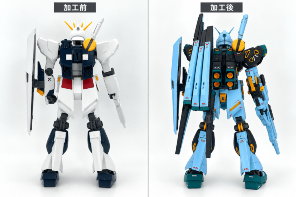 1/144  量産型νガンダム–4枚目/制作者：猫侍