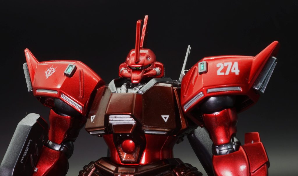 HGUC 1/144 ゲルググJ　キャンディ塗装–2枚目/制作者：あるむ