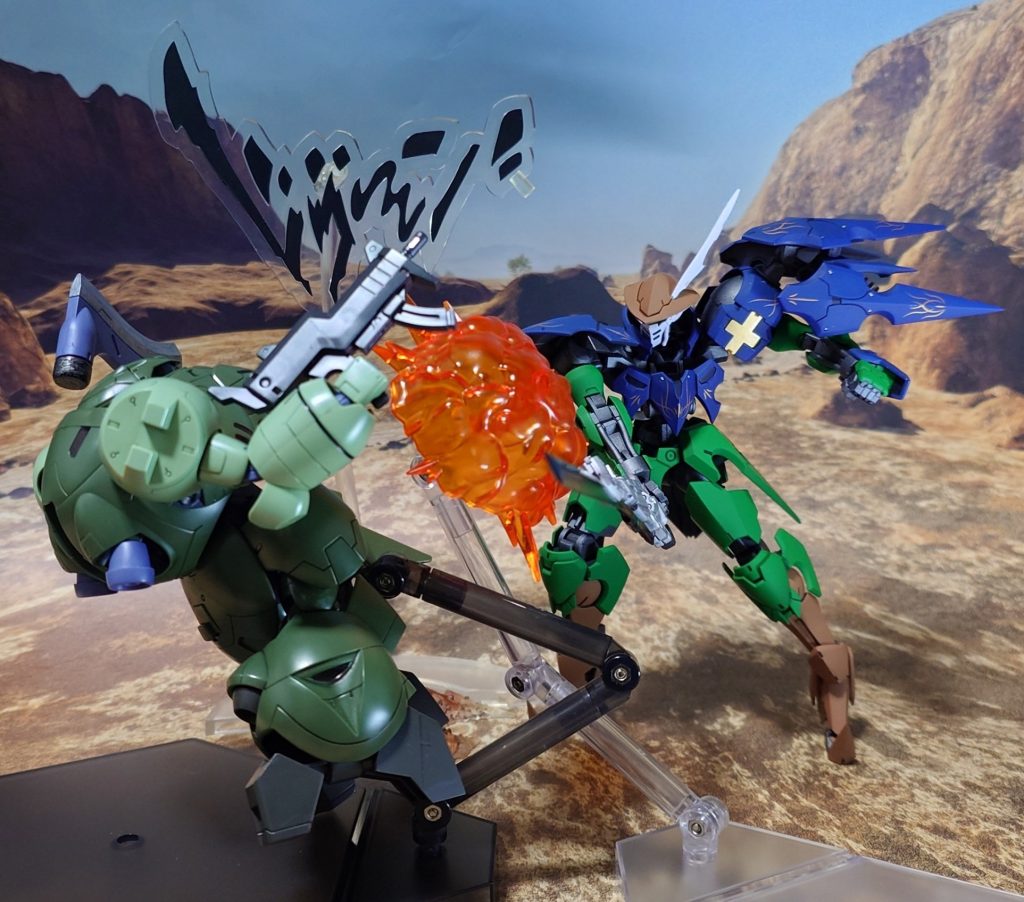 ガンブレード炸裂!