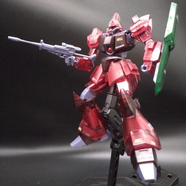HGUC ガルバルディβ　クリアカラー　をセミメカニカルコアメッキに