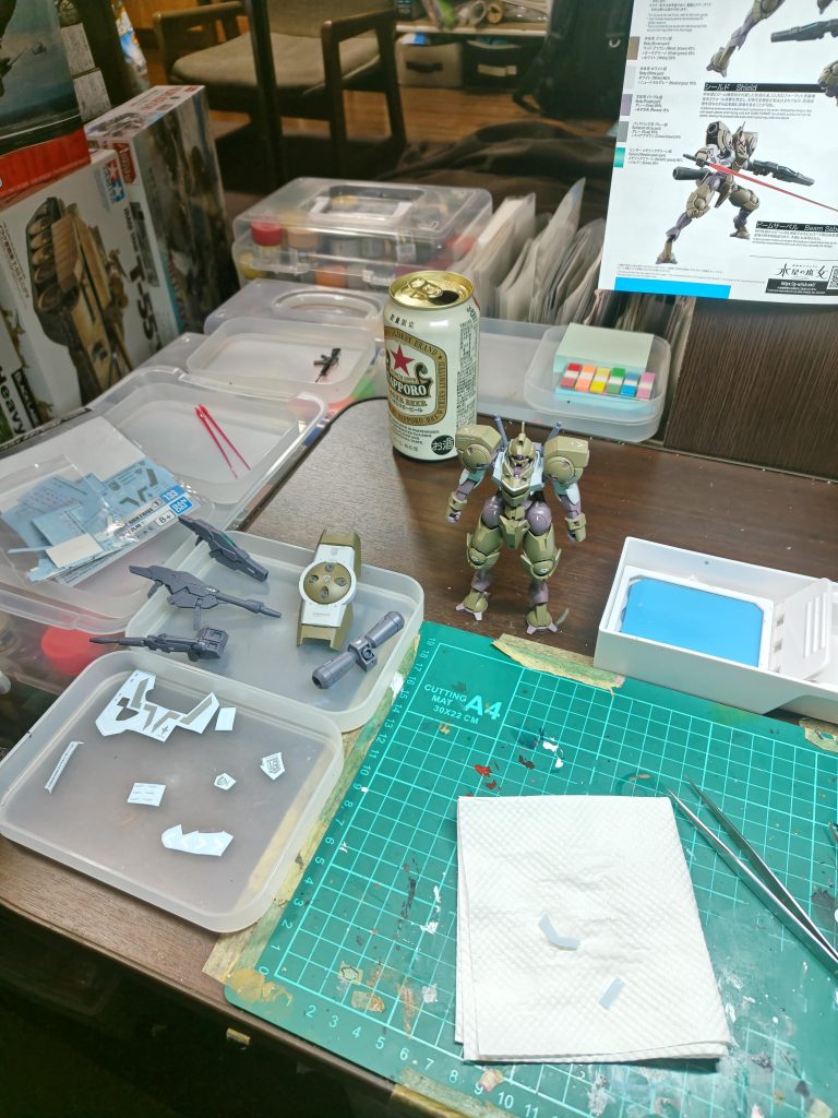 作品名：もうこんな時間…<p>なんやかんや、ベギルベウのデカール流用でできた。寝るか…(明日ゴミ出しの日なのに)</p>
