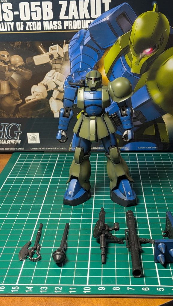 HGUC 1/144 ザクI–2枚目/制作者：uekin999