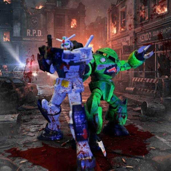 ガンプラ　イン　バイオなハザードな世界