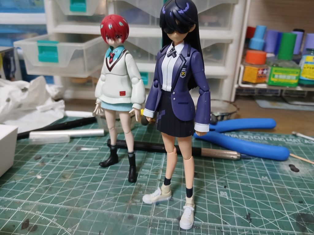 普通に組みました。