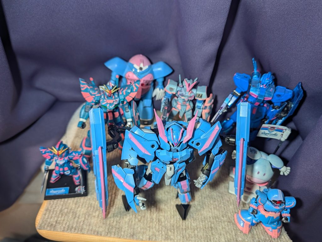 なんか変だと思ってたら、νガンダムの角が紛失しておりました😱&nbsp;さぁ来年は何でいこうか😚来年はJ１だといいんだけどなぁ☺️