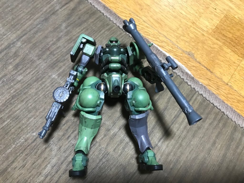 ザク(GQ版) 現地改修機　近況報告