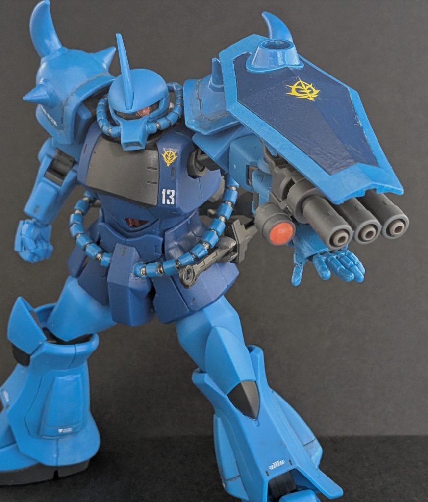 MS-07B グフ(後期生産型)–4枚目/制作者：ゼリード・メサ