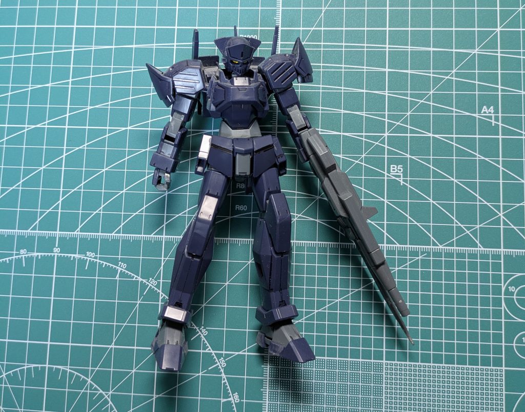 作品名：この機体わかる人いますか？<p>ブックオフで買ったジャンクなのですが名前がわからないので教えてください。 一部塗装されていてゲート処理も綺麗にされていました</p>
