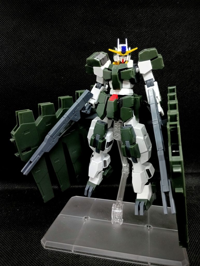 五つ目は、HGガンダムサバーニャですハルート同様通常版ですハルートとサバーニャを見たらまたダブルオー劇場版を見たくなりましたアマプラで見れる内に見といた方がいいかもですね