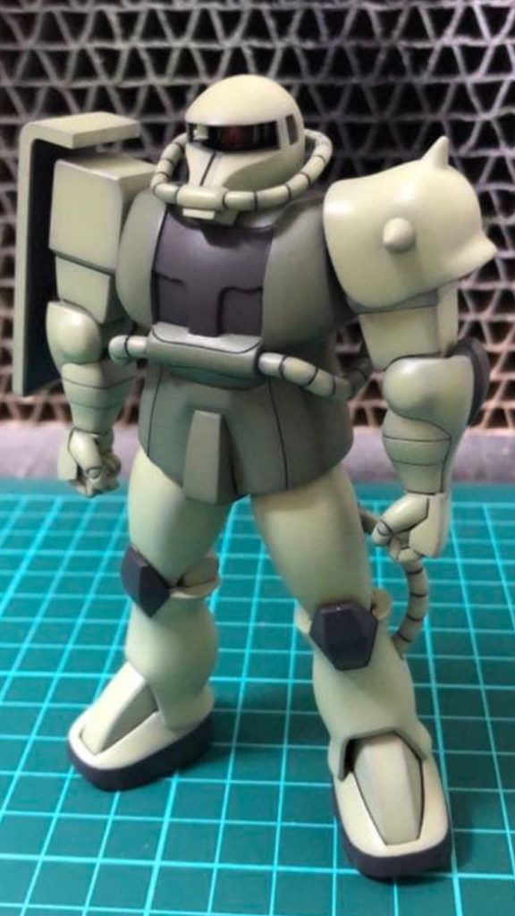 ミライトOFF状態。コトブキヤのハンドパーツを使ってます。