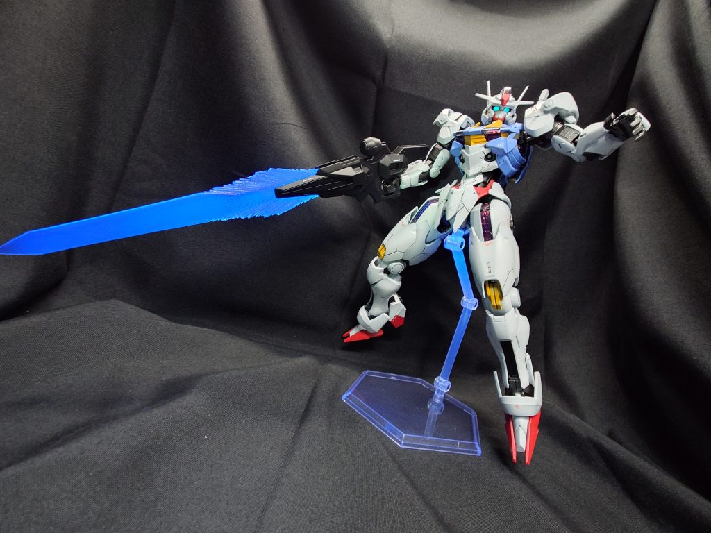 長物のビームも光らせてみました(gundam-kao3)