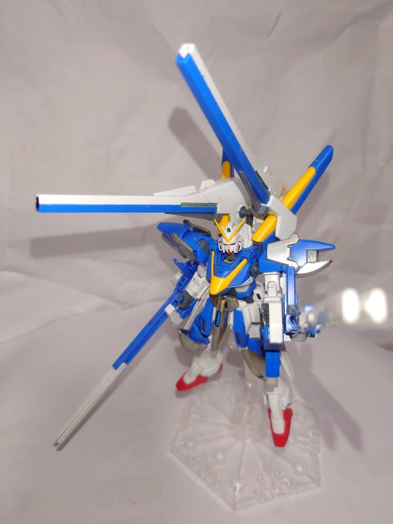 V2アサルトバスター弐号機　長距離砲撃仕様+ダブルメガビームライフル–2枚目/制作者：雑津 雷斗