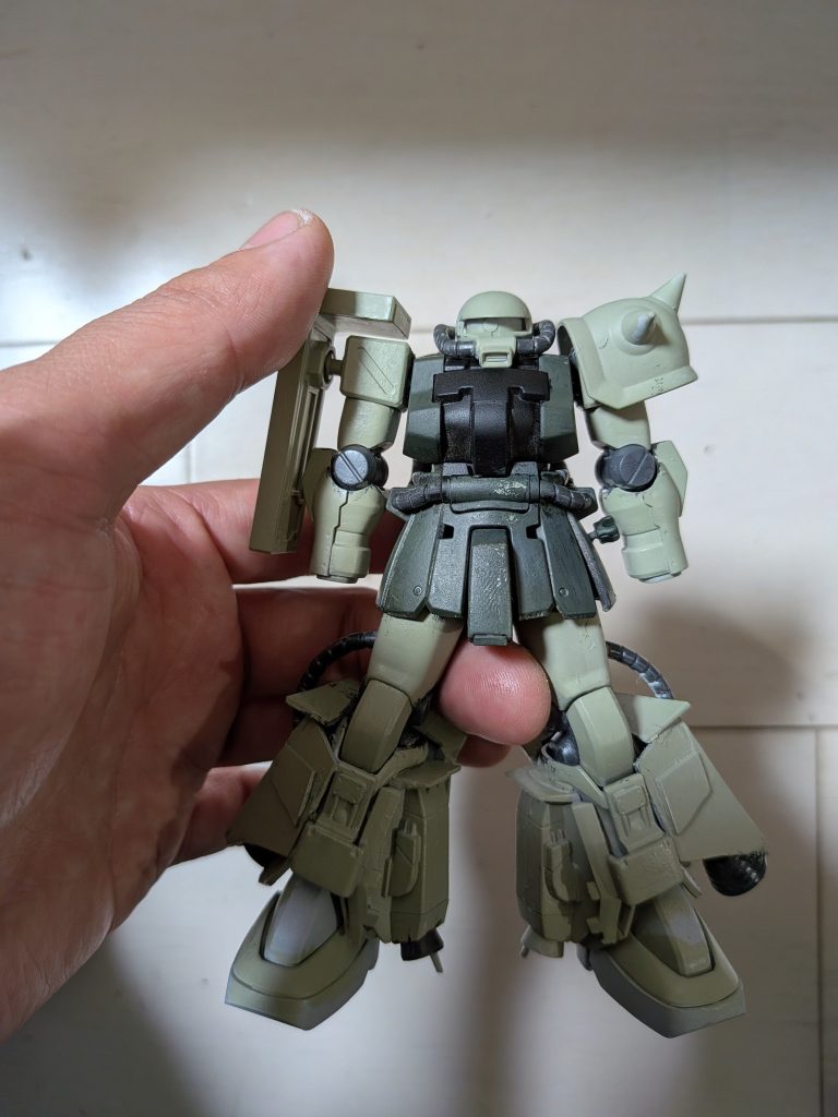 ここまで来て、ようやく報われました。積みプラ一個消費するのにどれだけ時間をかけたのか‥
