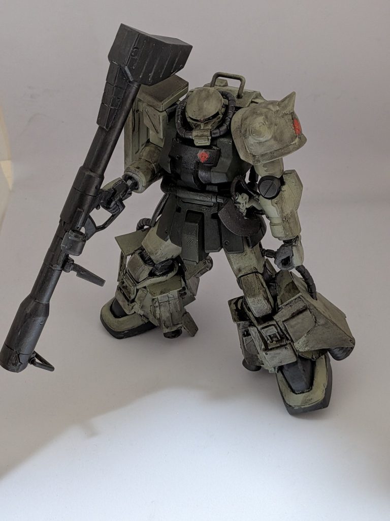 あとは汚したりマーキングしたりで完成！