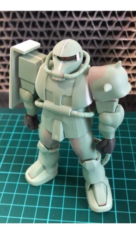 工作で激変するから、旧キットの製作は楽しいのよ。