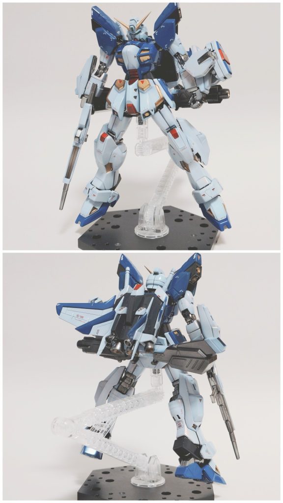 F91シリーズのプラモは小型かつ装備もシンプルなので、家に飾っても場所を取らないのでお気に入りです。